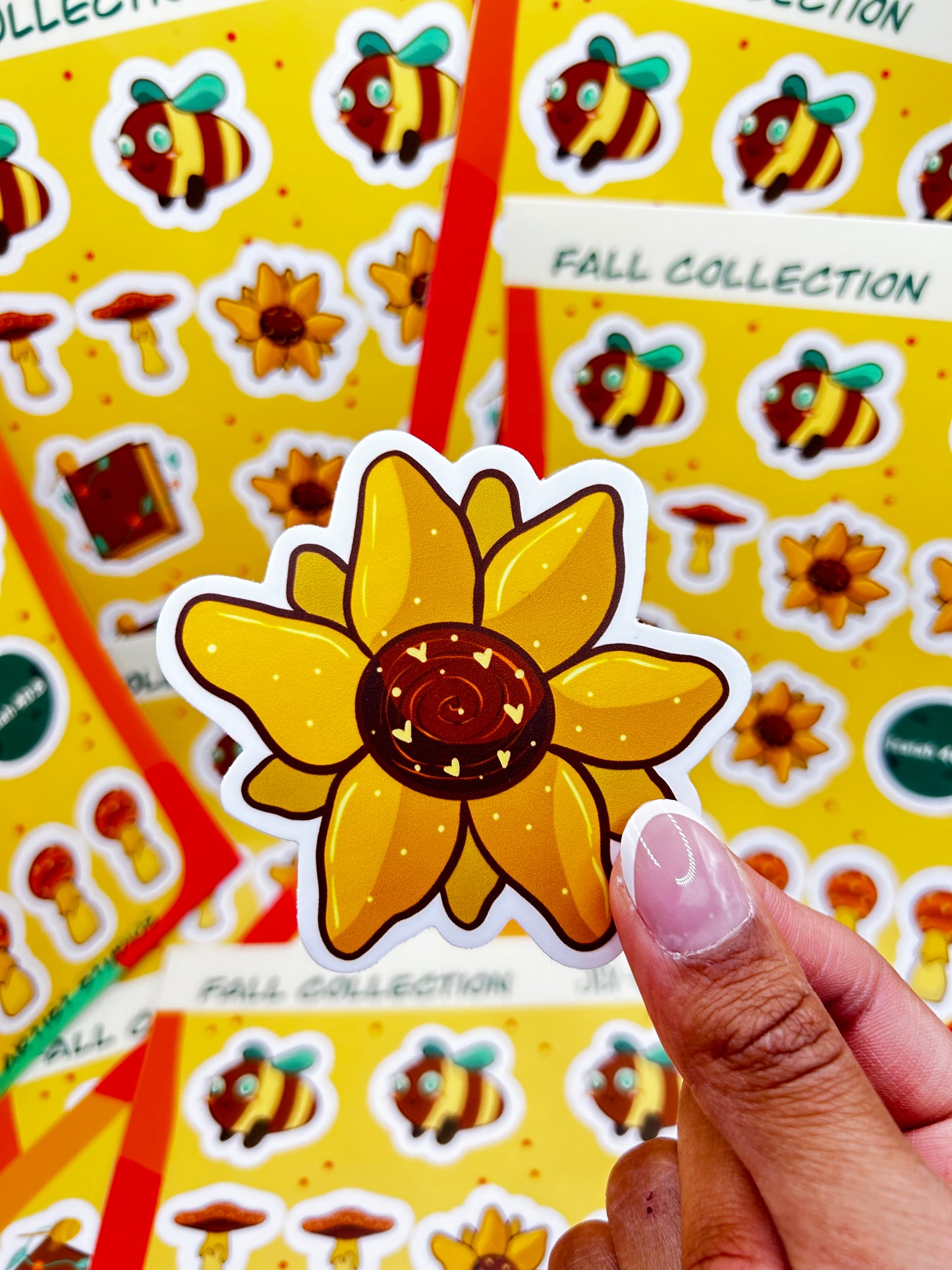 Sunflower Sticker